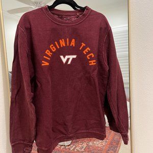 Virginia Tech Ribbed Crewneck